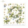 Papeles Scrapbooking SLS-076 Spring Wreath
